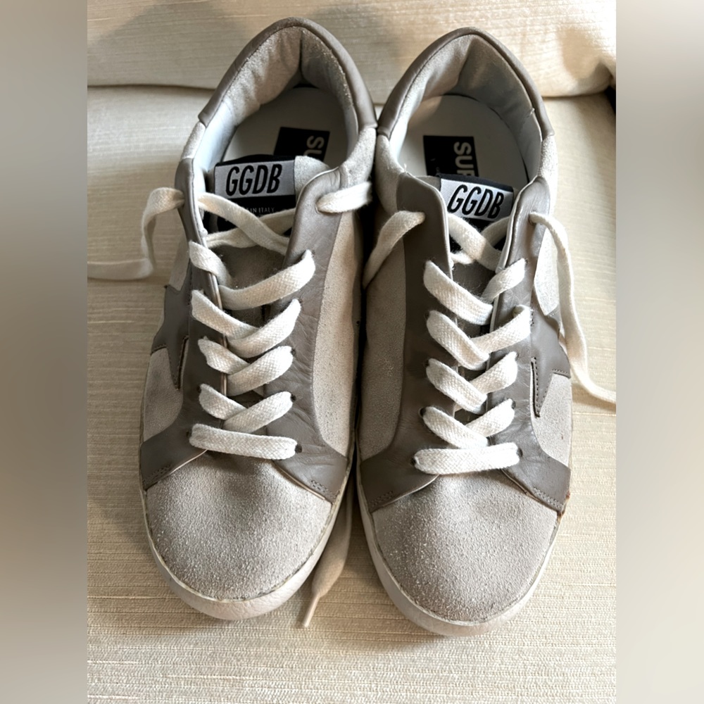 Authentic Golden Goose Superstar suede sneakers. Size 38.
